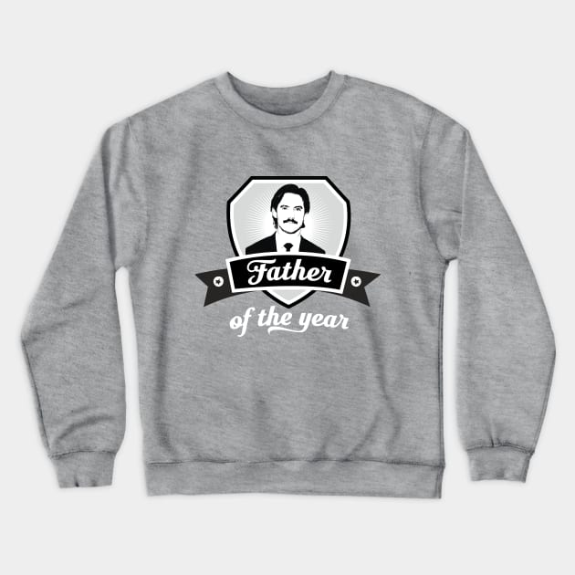 father of the year - this is us Crewneck Sweatshirt by Naive Rider